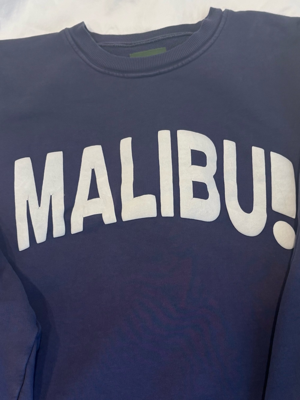 Daily Drills Malibu! Oversized Crew Navy XS/S worn
